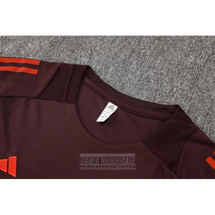 Chandal del Bayern Munich Manga Corta 2024-2025 Rojo - Pantalon Corto